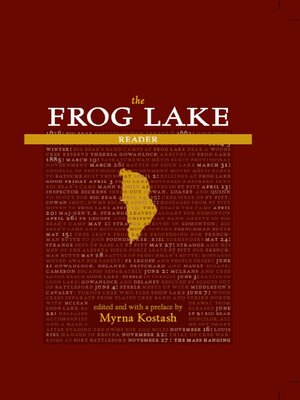 cover image of The Frog Lake Reader